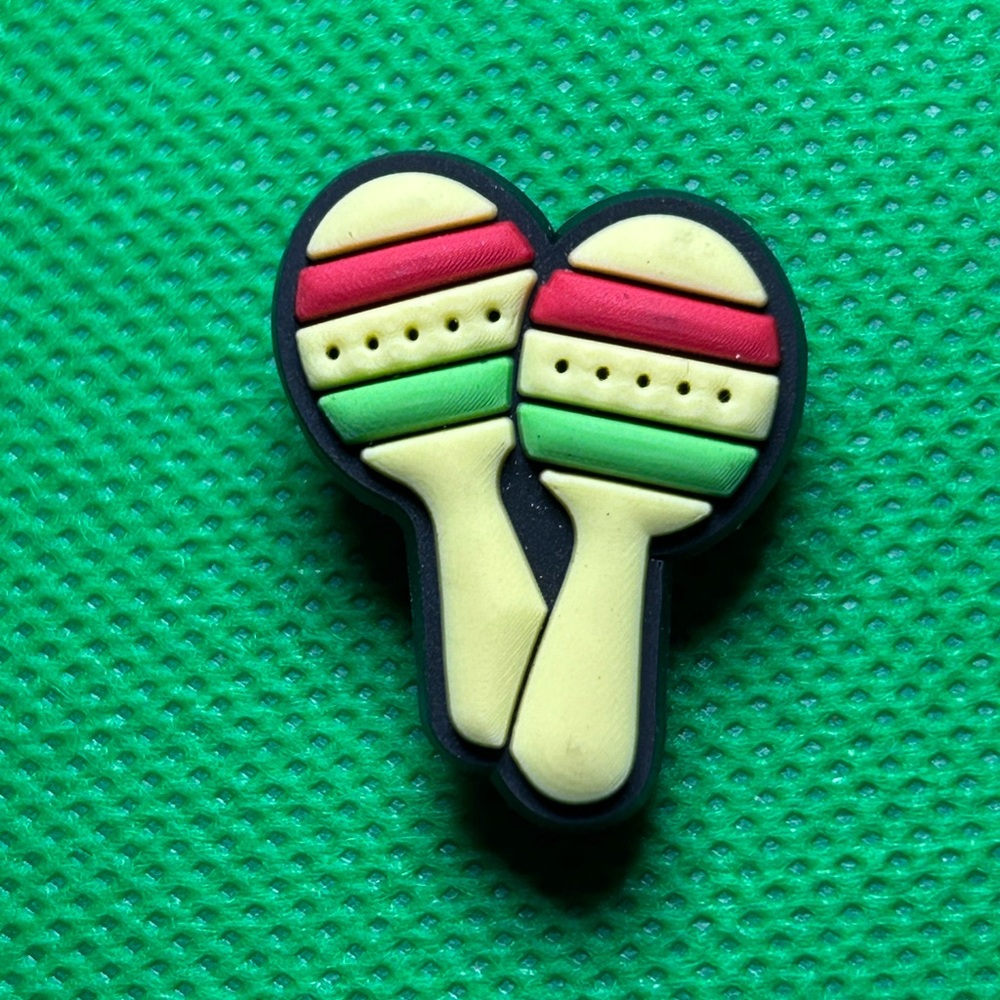 🌼 (5/$10 or 10/$15) NEW “Mexican Latin Pride” Croc Charm Collection sombrero